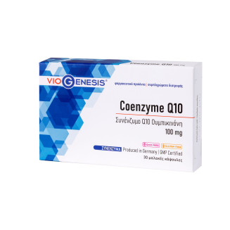 VIOGENESIS  COENZYME Q10 100mg 30softgels