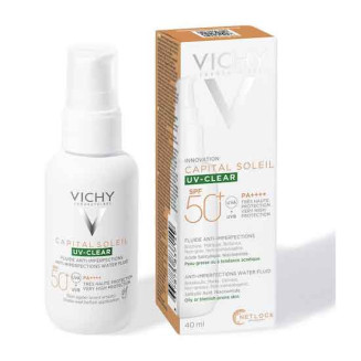 VICHY SUN UV-CLEAR FLUIDE SPF50+ ΑΝΤΗΛΙΑΚΟ 40ML