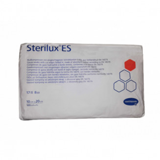 Sterilux ES  γάζα, μη αποστειρωμένη, 17 κλωστών, 10x20cm - HARTMANN