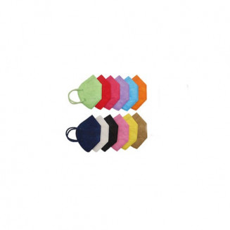Μάσκες FFP2 με λάστιχο σε διάφορα χρώματα